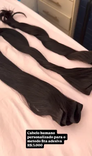 CABELO HUMANO 300g 60cm