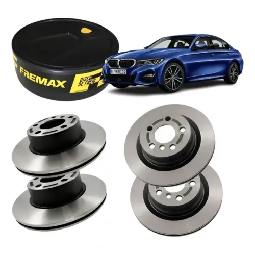 Par Disco Freio Dianteiro Fremax BD3201 BMW 320i G20 2019-24