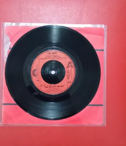 The Who - Vinil 7" - You better you bet / The quiet one - 1981