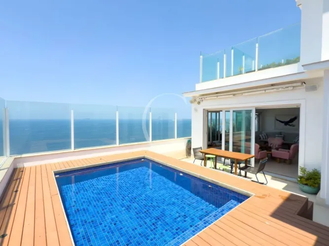 Cobertura espetacular com vista 360º no Leme!