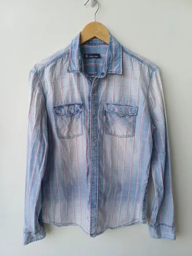 Camisa jeans John John tam P 