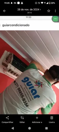 Instalação e manutenção em ar condicionado