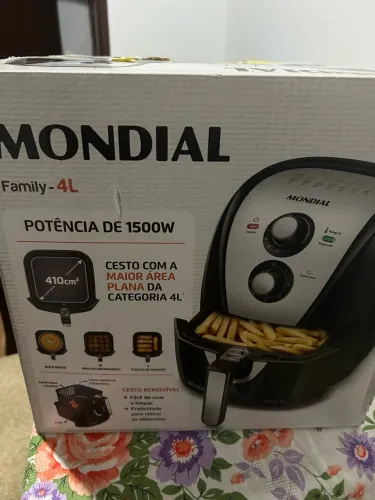 AIR FRYER MONDIAL 4L NUNCA USADA