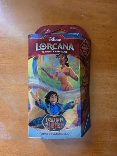 Disney Lorcana TCG Starter Deck Reign Of Jafar (Inglês) - Lacrado