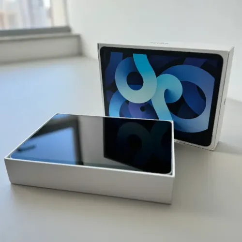 iPad Air 4ª Ger 256GB Sky Blue (Azul) - Impecável