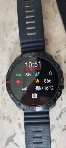 relogio smartwatch polar grit X2 PRO preto