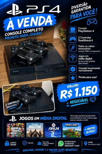 Vendo Playstation 4