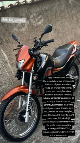 Moto falcon edição especial/spirit.