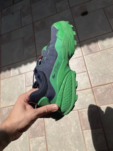 Tênis Lacoste LGuard Breaker CT em tecido - Marinho+Verde