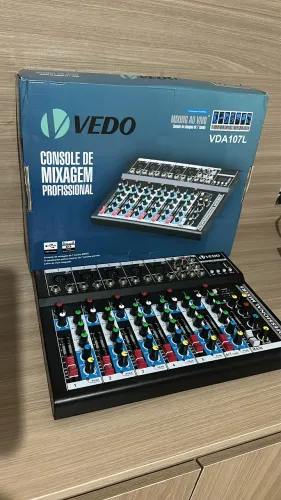Console de mixagem profissional 7 canais VEDO