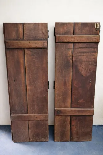 Portas de ipê maciço