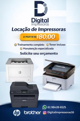 ALUGUEL DE IMPRESSORAS