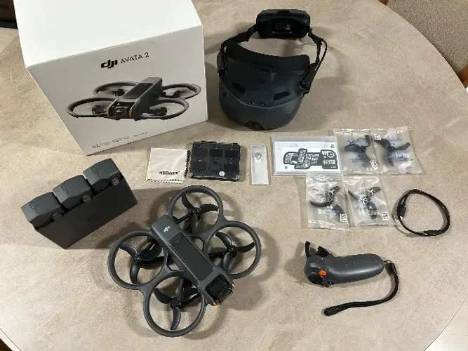 Drone DJI Avata 2 Smart Combo com 3 Baterias + Filtros com NF e Garantia