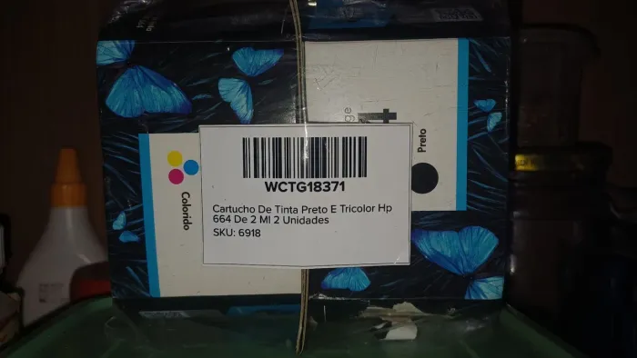 Cartucho hp 664 cor&preto NOVOS