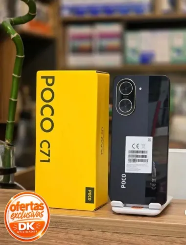 POCO C71 LACRADO NA PROMOÇÃO