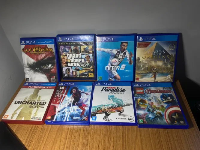 Jogos ps4 diversos