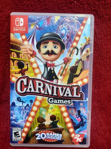 Carnival games Nintendo switch mídia física 