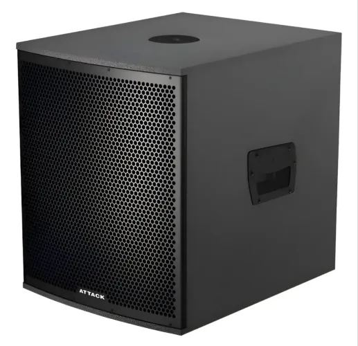 Par de Subwoofer Attack VRS-15 Ativo + Passivo