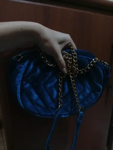 Bolsa elegante de festa - cor verde de cetim