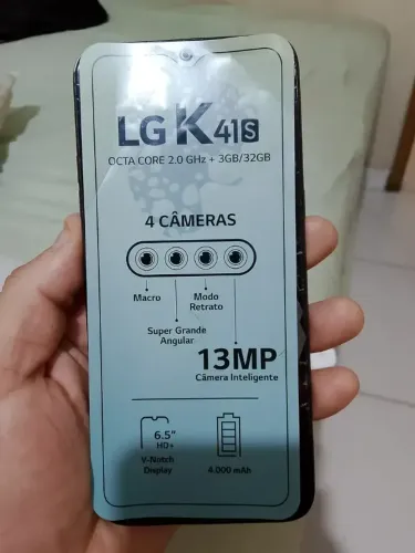 Celular LG K41S 32 GB - 3 GB RAM - câmera 13 MP OCTA CORE