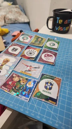 Figurinhas Copa 2026 - Com Holográficas