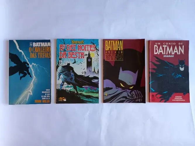 Gibi Batman - 4 edições especiais - Ótimo estado