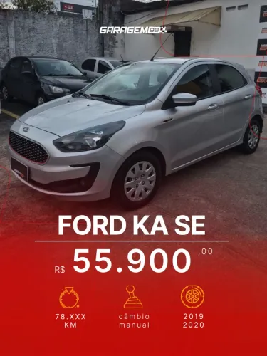 Ford KA 1.0 SE 12V Flex 4P Manual 2020