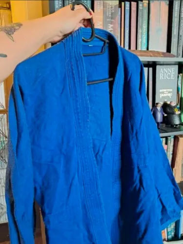 Conjunto Kimono Shizen, cima, baixo e faixa