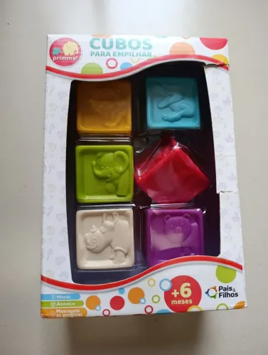 CUBOS PARA EMPILHAR - PAIS E FILHOS 