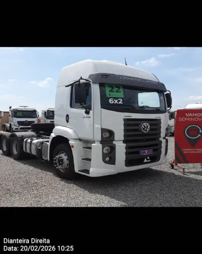 Volkswagen 25.360 Constel. 6x2 Tractor 2p (die)(E5) 2021/2022 Vamos Seminovos Pinheirinho