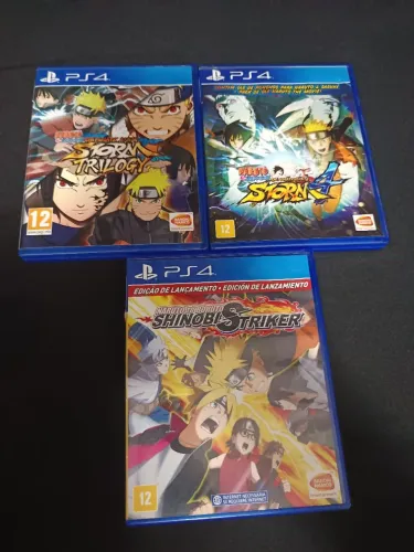 Coleção Jogos Naruto PS4 