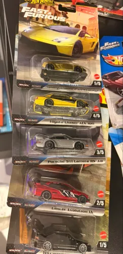 Hotwheels Premium - Velozes e Furiosos Set Completo