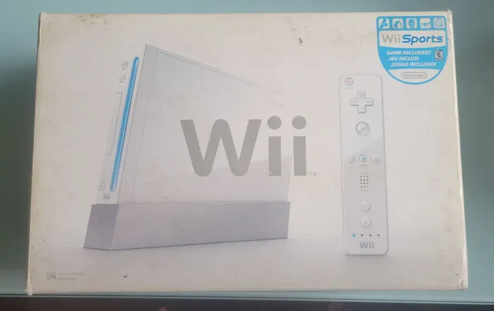 Caixa Completa Wii Sports com Manuais