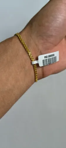 Pulseira banhado ouro 18K 