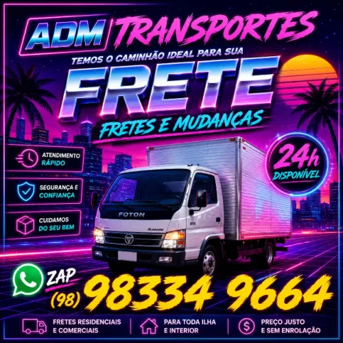 Frete para Pequenas Mudanças | Organização e Pontualidade 