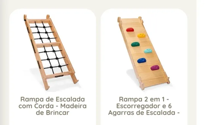 Playground completo madeira de brincar