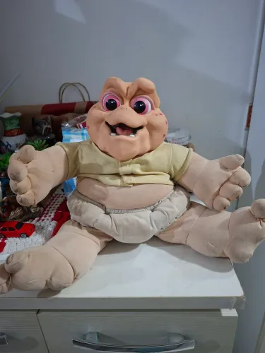 Baby Família Dinossauro, anos 90,funcionando
