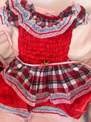 Vestido junino - Aluguel