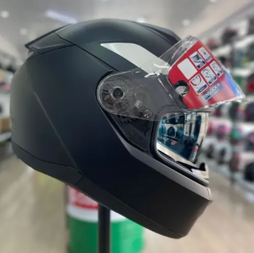 CAPACETE SHARK RIDILL 2 BLANK MAT KMA 12X NO CARTÃO