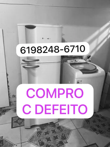 Geladeira Frost Free com defeito.
