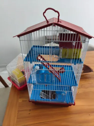 2 gaiolas para hamster