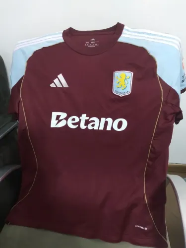 camisa do Aston Villa adidas gg seminova