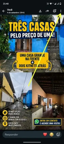 Tres casa pelo valor de 01
