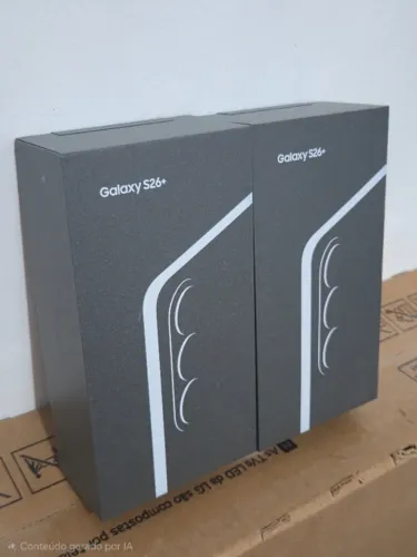 GALAXY S26+ PLUS 256GB, PRETO, LACRADO, COM NOTA FISCAL E GARANTIA