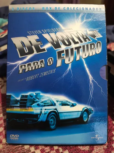 Filme De Volta Para o Futuro - Box de Colecionador DVD original