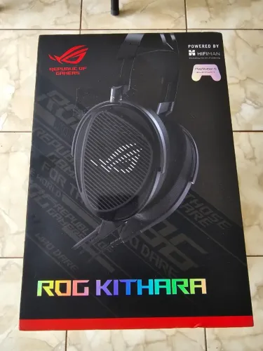 Headset Gamer ASUS ROG Kithara x HIFIMAN Drivers Magnéticos Planares