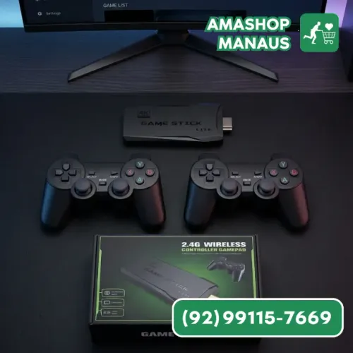 Game Stick X1 Mini Video Game Retro Portatil 10 mil Jogos