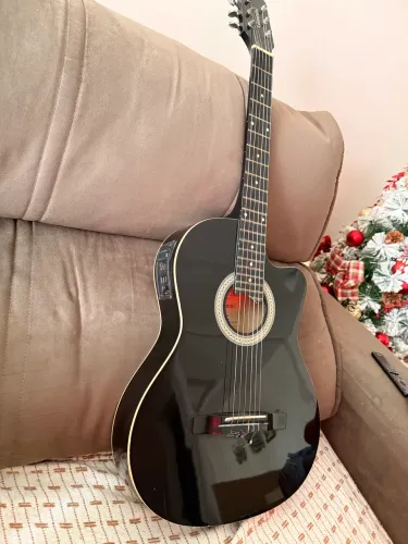 Violão Giannini Eletroacústico Preto