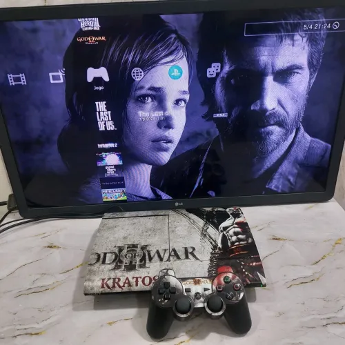 PLAYSTATION 3 500GB DESBLOQUEADO COM VÁRIOS JOGOS