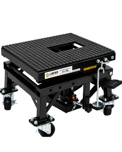 Elevador Hidráulico Para Motos Off Road 158kg Lisfer - Novo